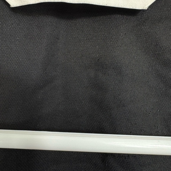 Zara Size XS Black Velvet Puff Sleeve Mini Cocktail Dress Crystal Buttons - Picture 4 of 8